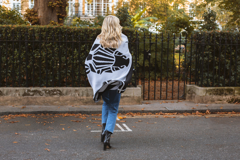 Bull Blanket in Ivory