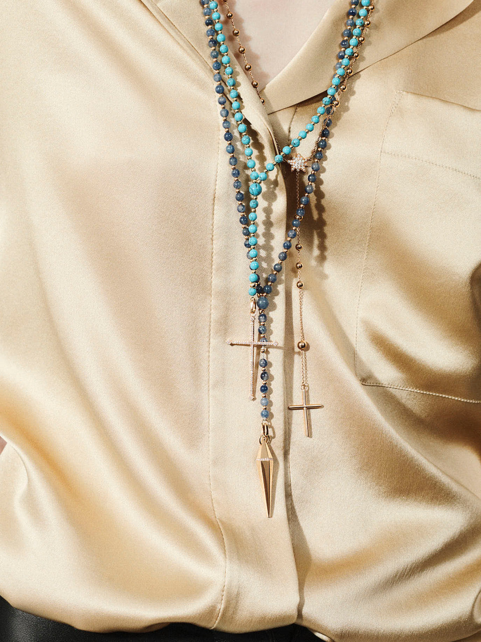 Stella dot 2025 cross necklace